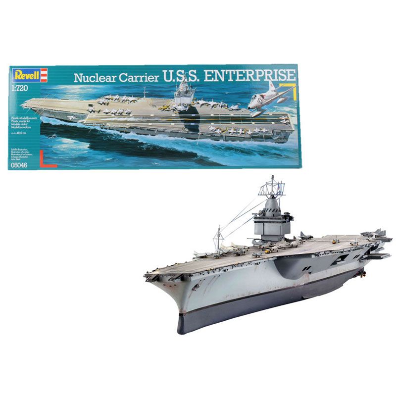 REVELL 1/720 NUCLEAR CARRIER USS ENTERPRIS