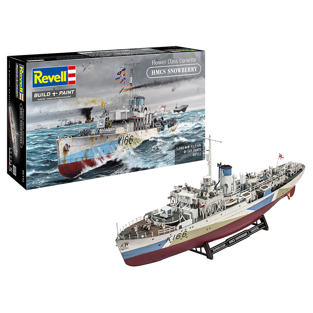 REVELL 1/144 FLOWER CLASS CORVETTE HMCS SNOWBERRY