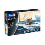 REVELL 1/350 GERMAN SUBMARINE TYPE VII C-41