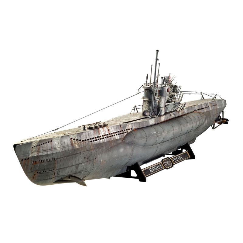 REVELL 1/72 GERMAN SUBMARINE TYPE VII C/41