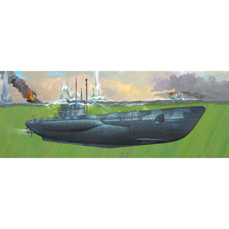 REVELL 1/72 GERMAN SUBMARINE TYPE VII C/41
