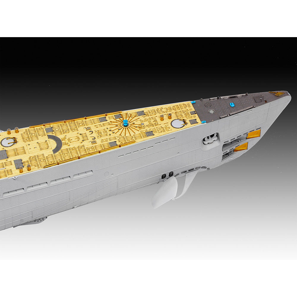 REVELL 1/72 GERMAN SUBMARINE TYPE IX C U505 - PLATINUM EDITION