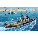REVELL 1/1200 BATTLESHIP USS NEW JERSEY