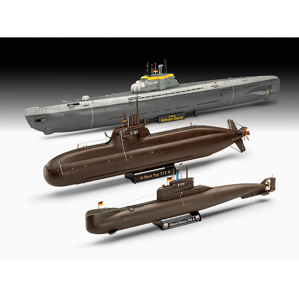 REVELL 1/144 70 YEARS BUNDESWEHR - WILHELM BAUER TYPE 206A CLASS2
