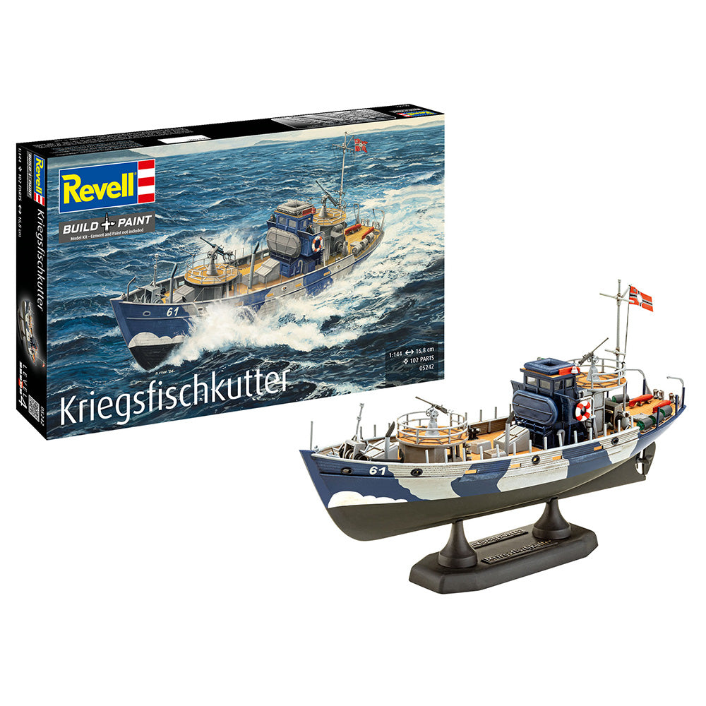 REVELL 1/144 KFK KRIEGSFISCHKUTTER WARFISH CUTTER