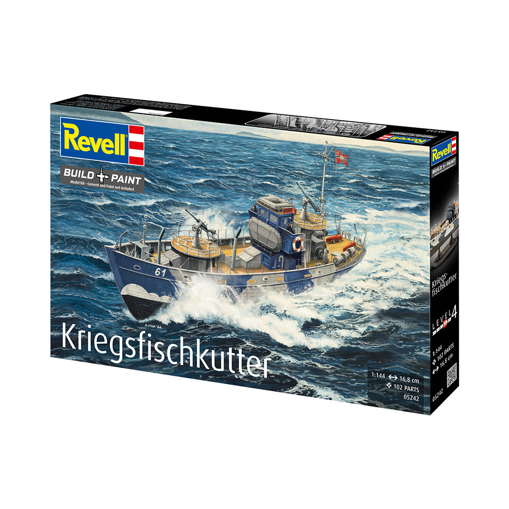 REVELL 1/144 KFK KRIEGSFISCHKUTTER WARFISH CUTTER