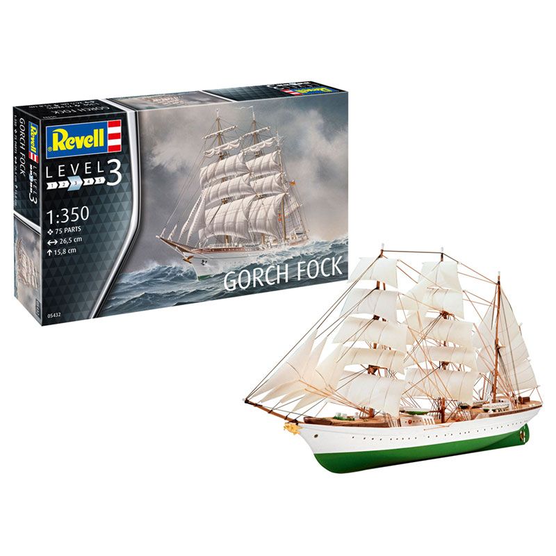 REVELL 1/350 GORCH FOCK