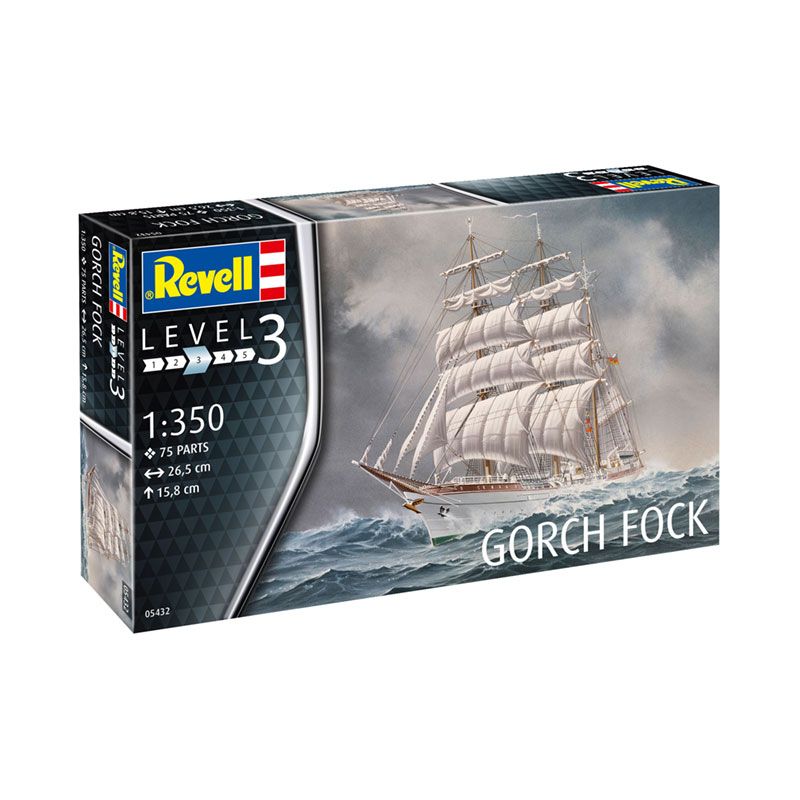 REVELL 1/350 GORCH FOCK