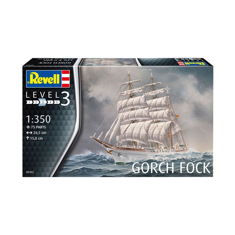 REVELL 1/350 GORCH FOCK