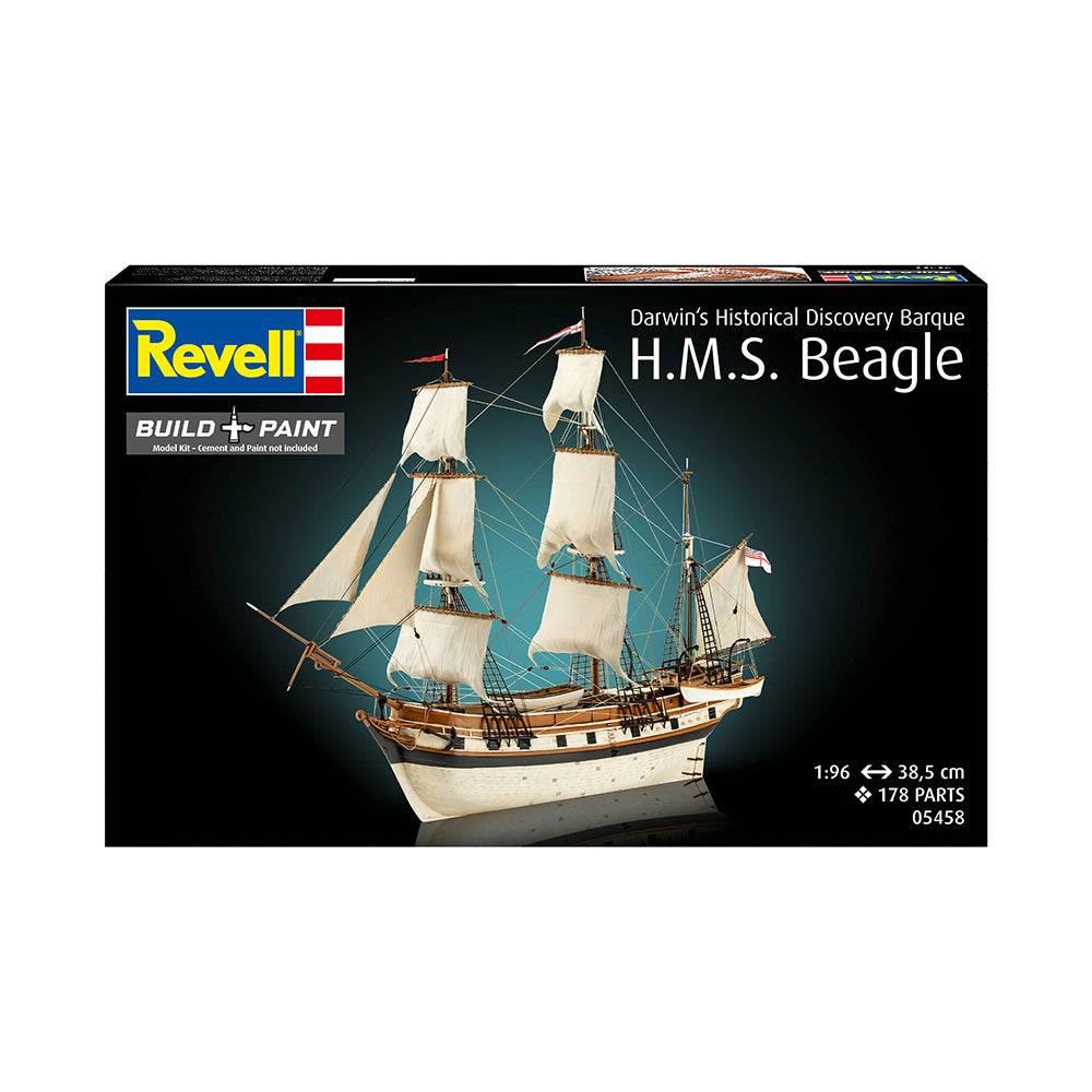 REVELL 1/96 DARWIN'S HISTORICAL DISCOVERY BARQUE HMS BEAGLE