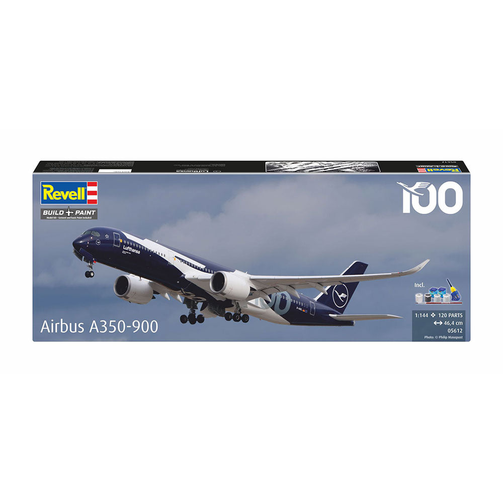 REVELL 1/144 GIFT SET A350-900 - LUFTHANSA 100 YEARS