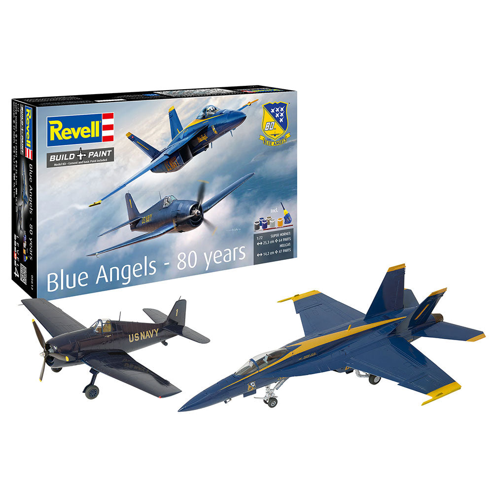 REVELL 1/72 GIFT SET BLUE ANGELS - 80 YEARS