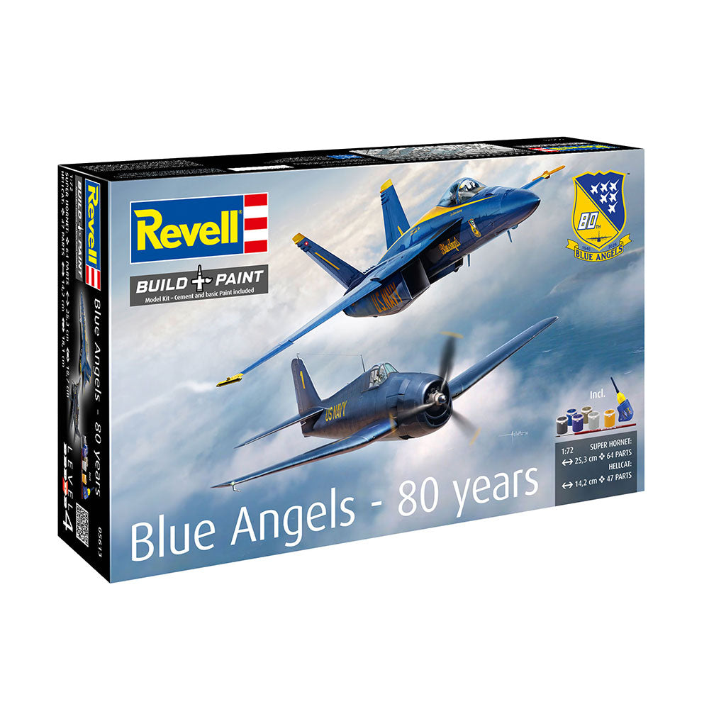 REVELL 1/72 GIFT SET BLUE ANGELS - 80 YEARS