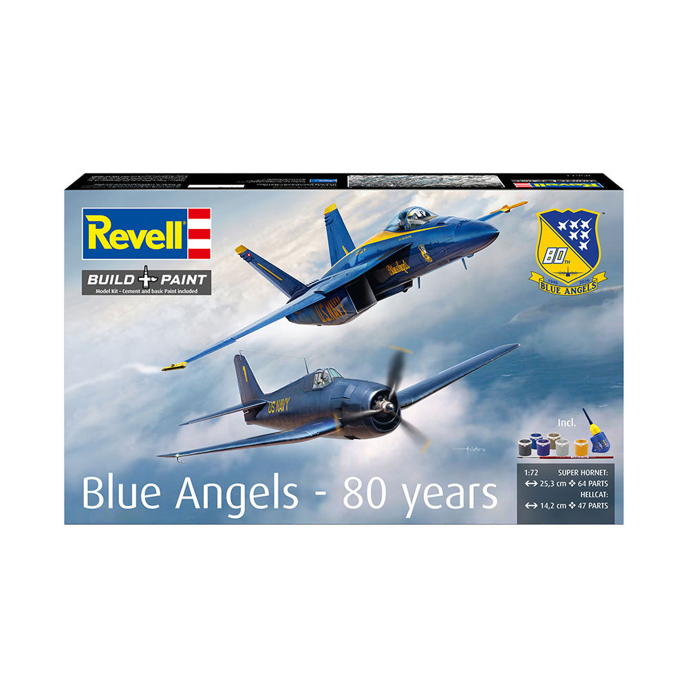 REVELL 1/72 GIFT SET BLUE ANGELS - 80 YEARS