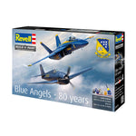 REVELL 1/72 GIFT SET BLUE ANGELS - 80 YEARS