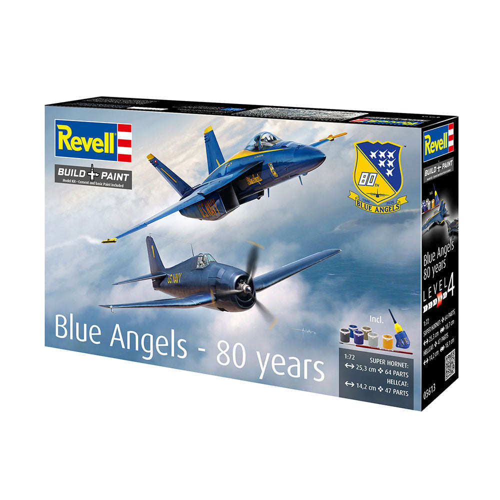 REVELL 1/72 GIFT SET BLUE ANGELS - 80 YEARS