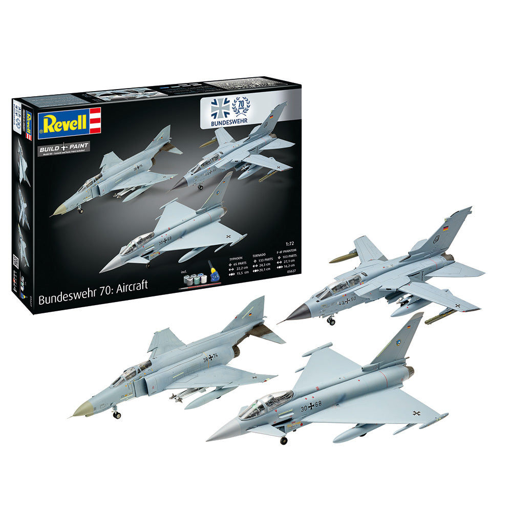 REVELL 1/72 GIFT SET 70 YEARS BUNDESWEHR - AIRCRAFT