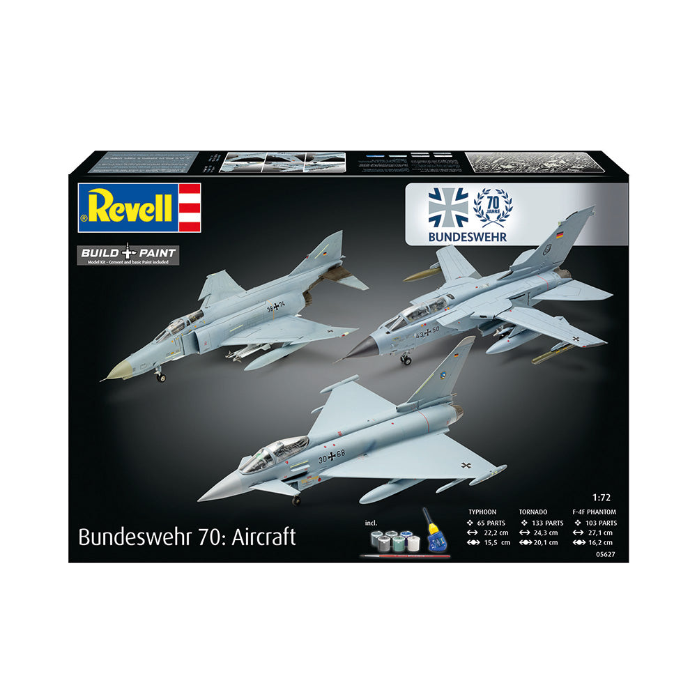 REVELL 1/72 GIFT SET 70 YEARS BUNDESWEHR - AIRCRAFT