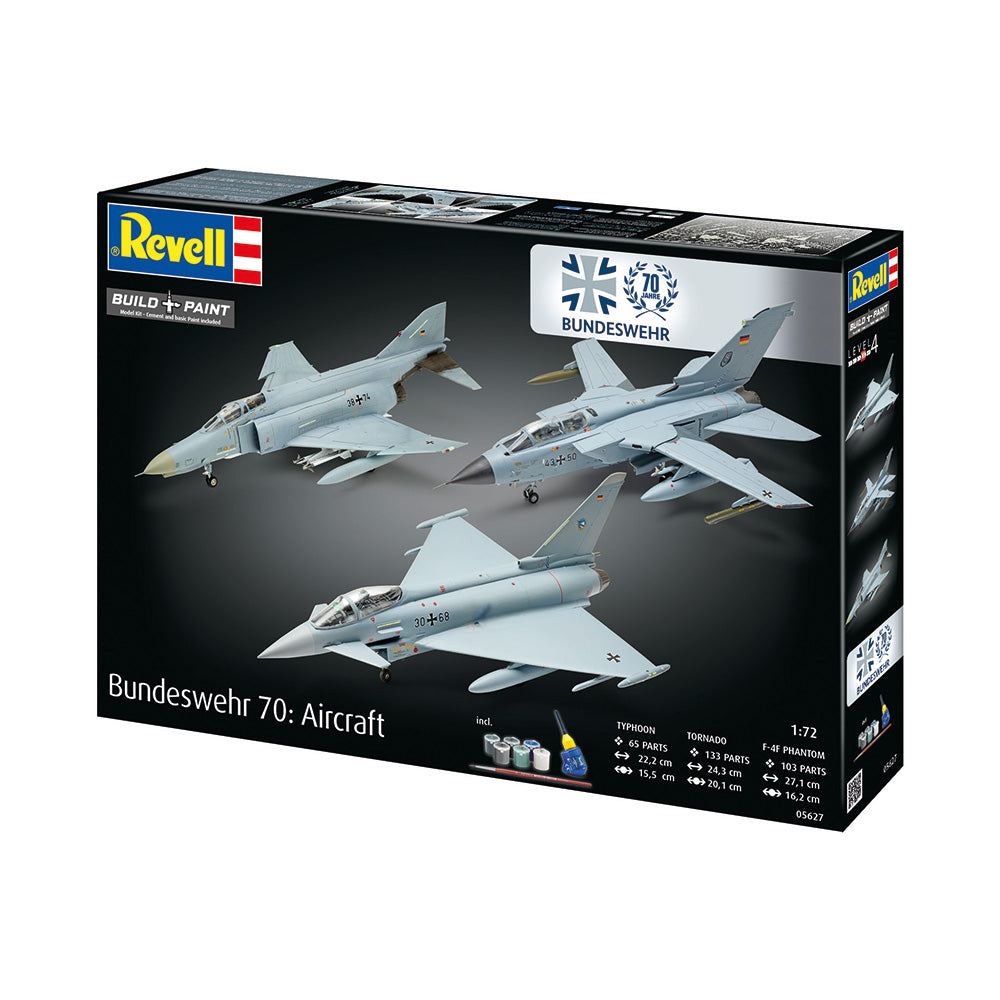 REVELL 1/72 GIFT SET 70 YEARS BUNDESWEHR - AIRCRAFT