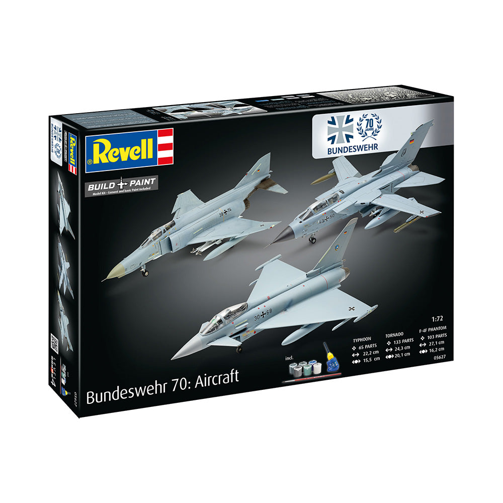 REVELL 1/72 GIFT SET 70 YEARS BUNDESWEHR - AIRCRAFT