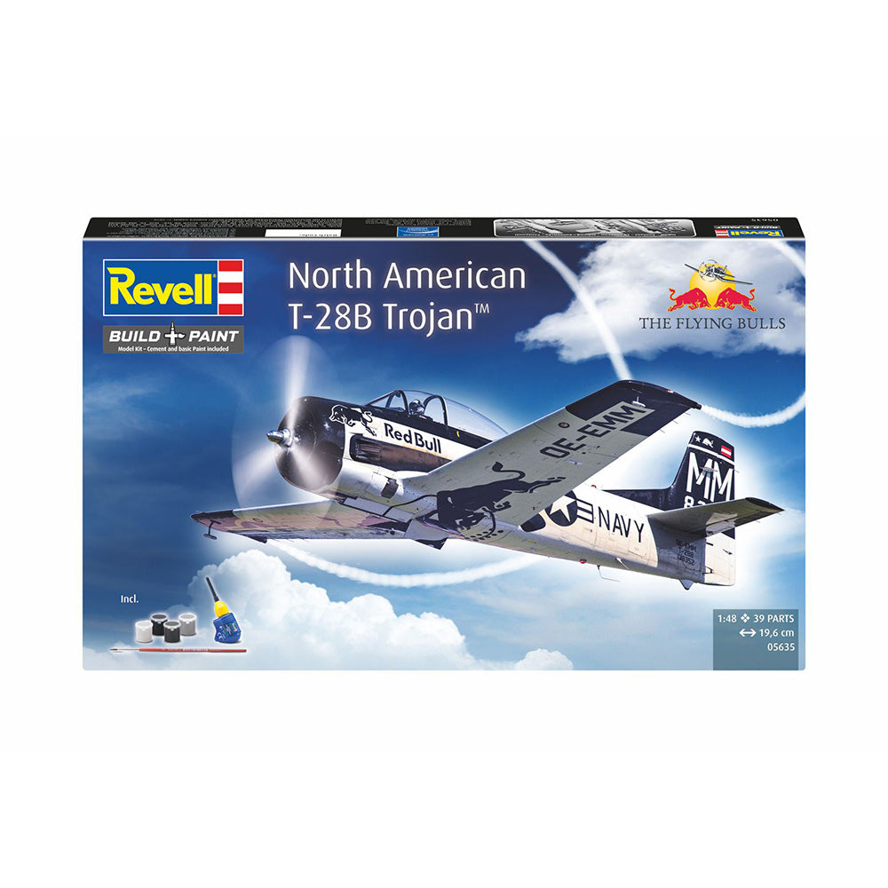 REVELL 1/48 GIFT SET FLYING BULLS T-28B TROJAN