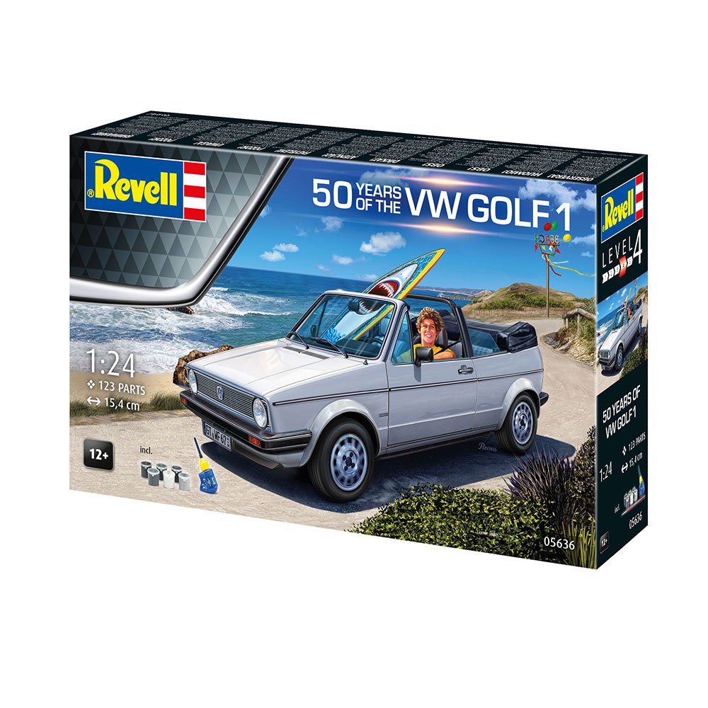 REVELL 1/24 GIFT SET 50 YEARS OF VW GOLF 1