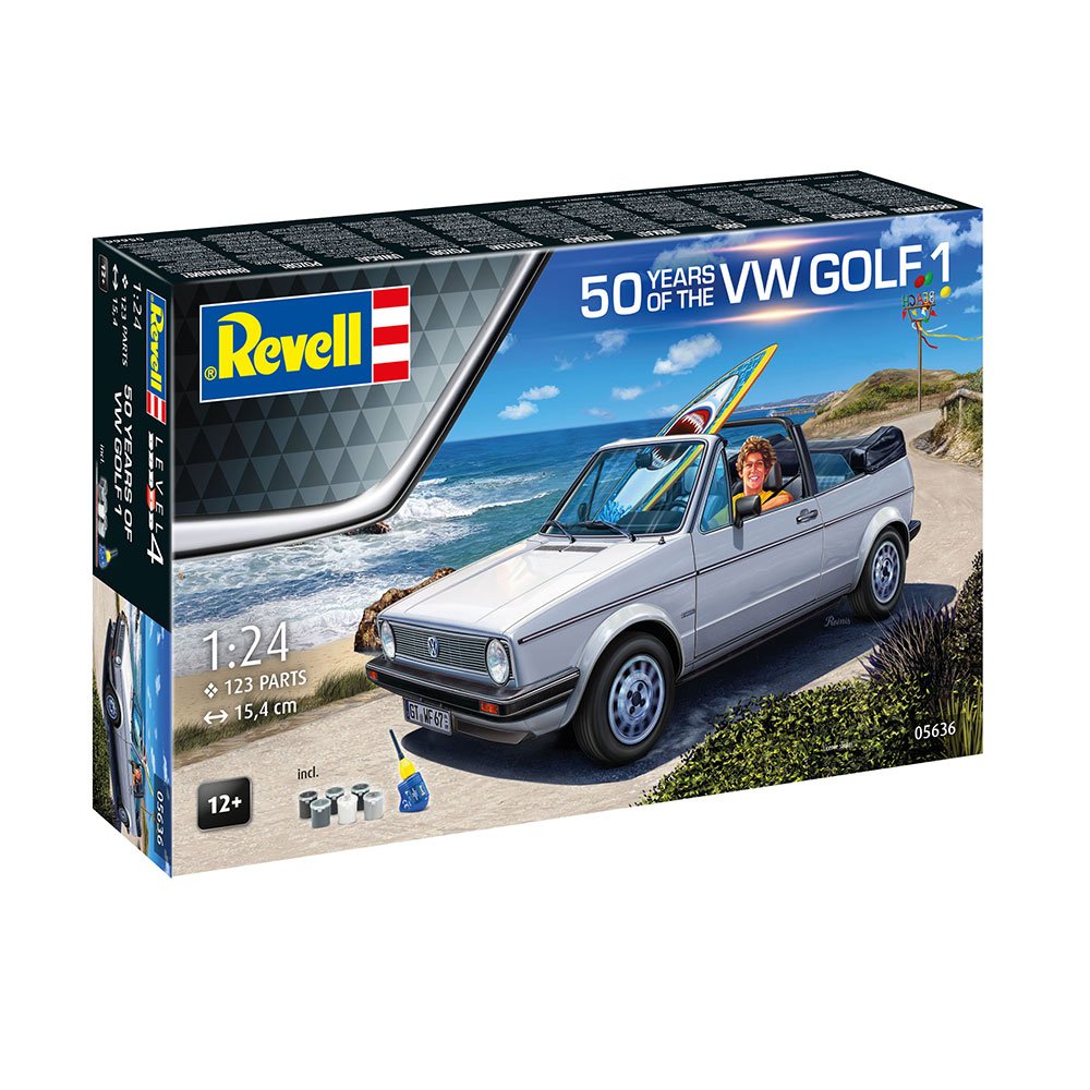 REVELL 1/24 GIFT SET 50 YEARS OF VW GOLF 1
