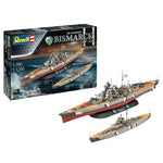 REVELL 1/1200 GIFT SET THE LEGENDARY BISMARCK (1/700 AND 1/1200)