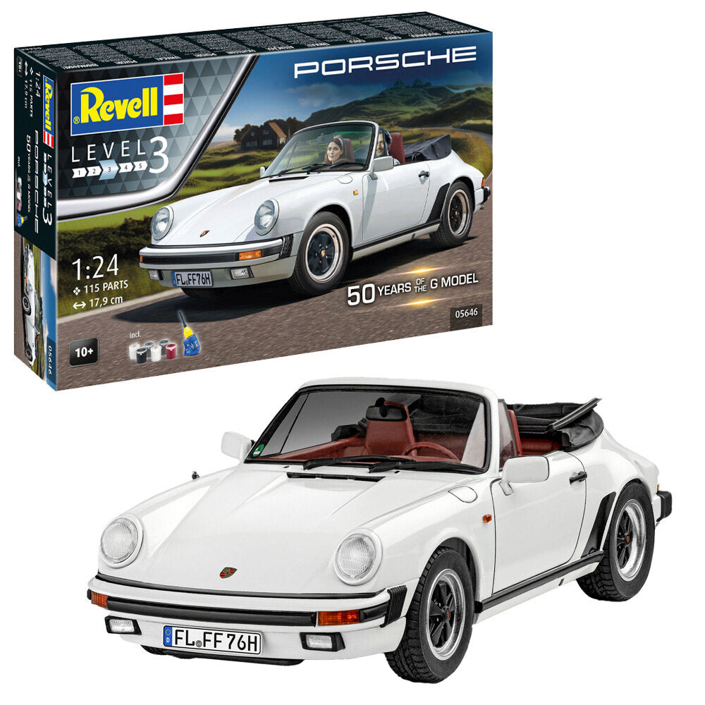 REVELL 1/24 GIFT SET 50 YEARS OF PORSCHE 911 G-MODEL