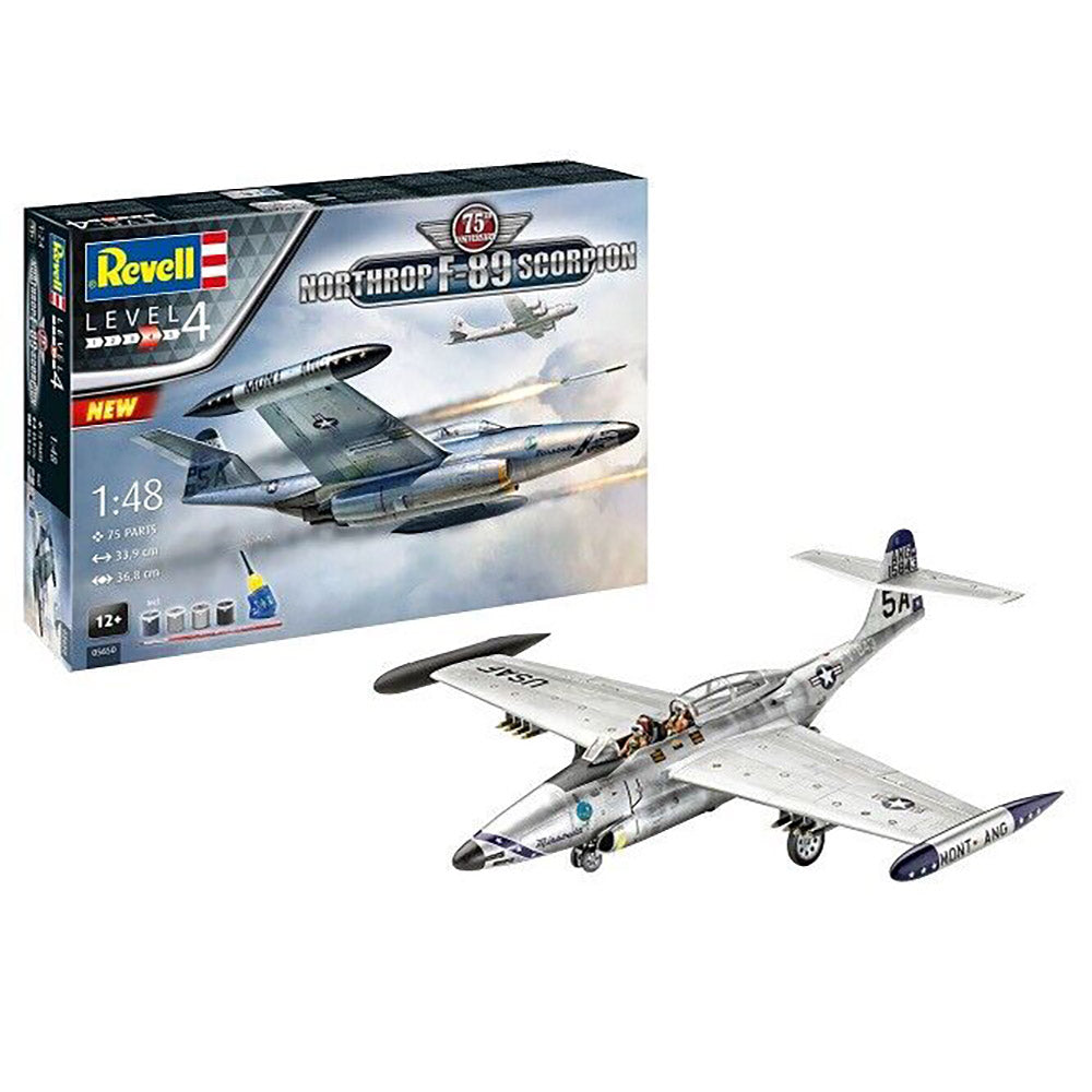 REVELL 1/48 GIFT SET 75TH ANNIVERSARY NORTHROP F-89 SCORPION