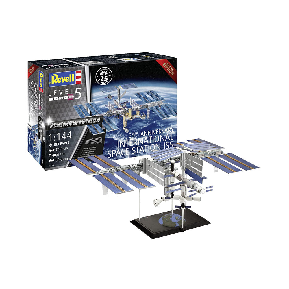 REVELL 1/144 GIFT SET 25TH ANNIVERSARY ISS PLATINUM EDITION