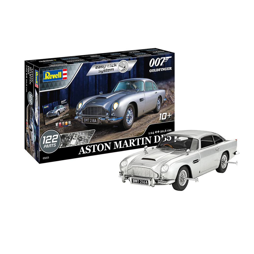REVELL 1/24 GIFT SET JAMES BOND ASTON MARTIN DB5 CLICK SYSTEM