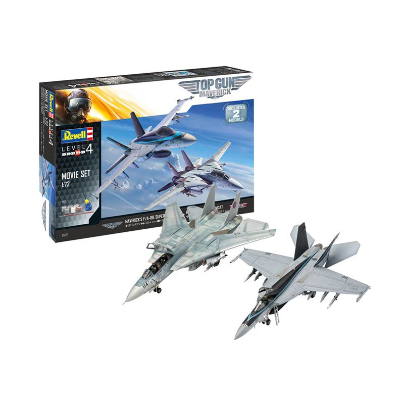 REVELL 1/72 GIFT SET MOVIE SET - TOP GUN