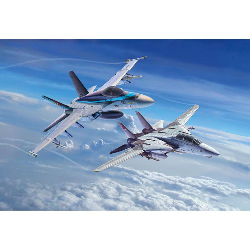 REVELL 1/72 GIFT SET MOVIE SET - TOP GUN