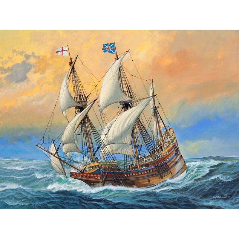 REVELL 1/83 GIFT SET MAYFLOWER - 400TH ANNIVERSARY