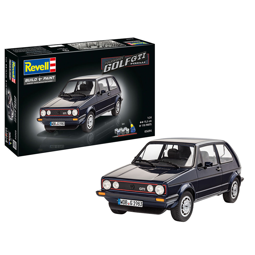 REVELL 1/24 GIFT SET 35 YEARS VOLKSWAGEN GOLF GTI PIRELLI