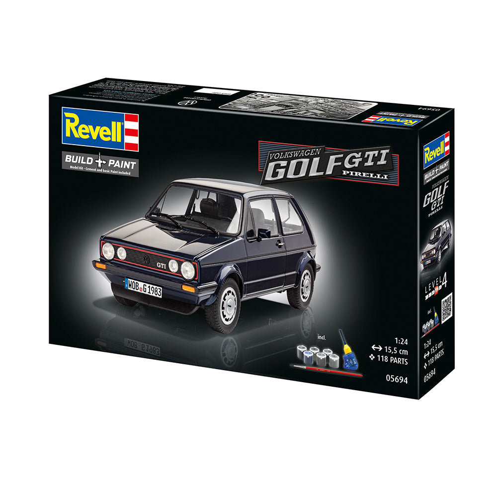 REVELL 1/24 GIFT SET 35 YEARS VOLKSWAGEN GOLF GTI PIRELLI