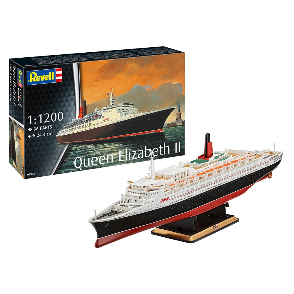REVELL 1/1200 QUEEN ELIZABETH II