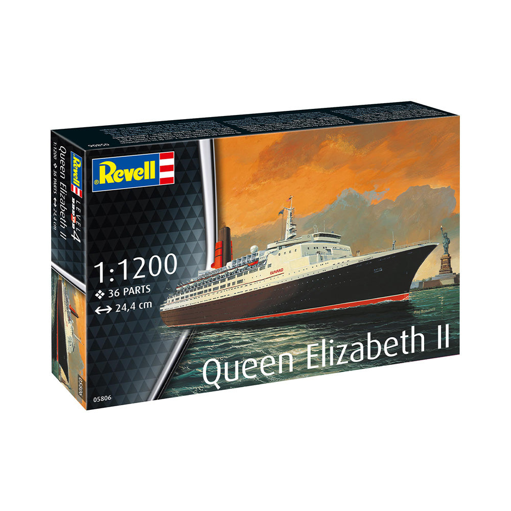 REVELL 1/1200 QUEEN ELIZABETH II