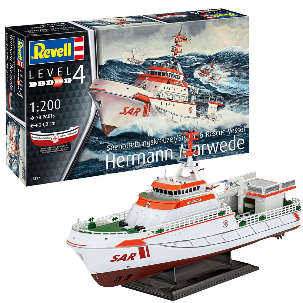 REVELL 1/200 SEENOT CRUISER HERMANN MARWEDE