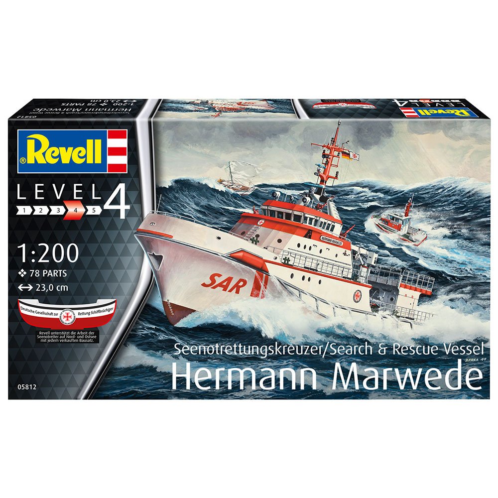 REVELL 1/200 SEENOT CRUISER HERMANN MARWEDE