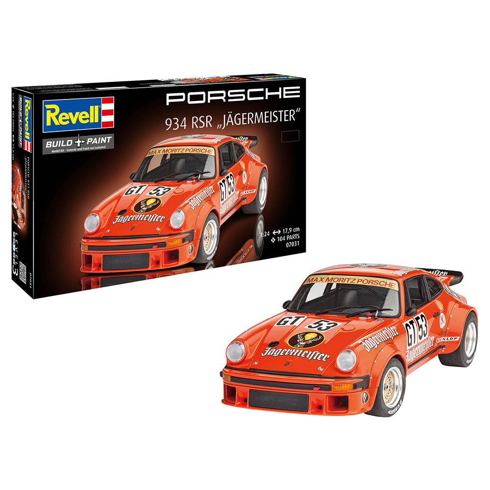 REVELL 1/24 PORSCHE 934 RSR JAGERMEISTER