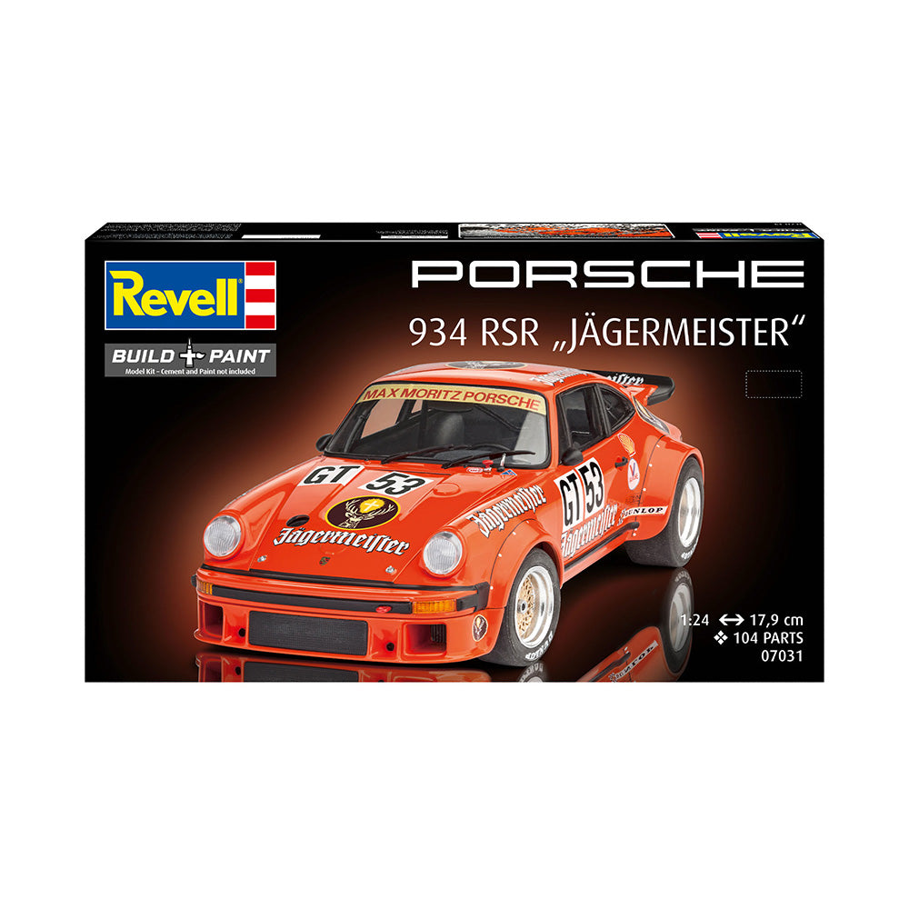 REVELL 1/24 PORSCHE 934 RSR JAGERMEISTER