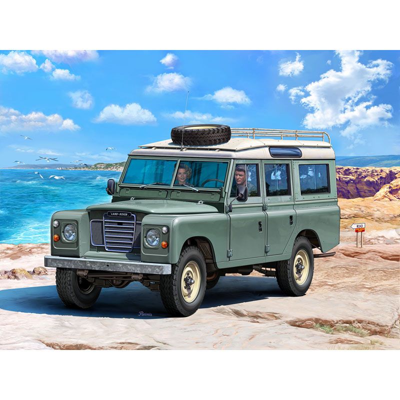 REVELL 1/24 LAND ROVER SERIES III