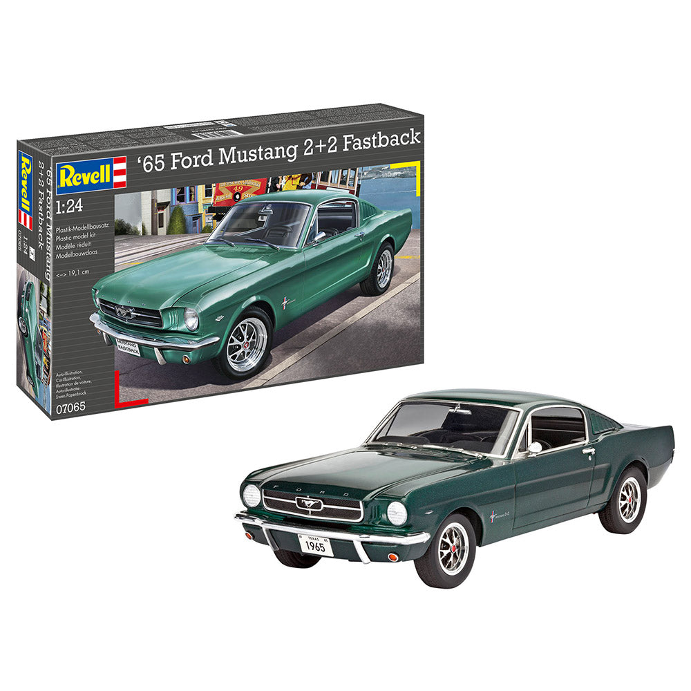 REVELL 1/24 1965 FORD MUSTANG 2+2 FASTBACK