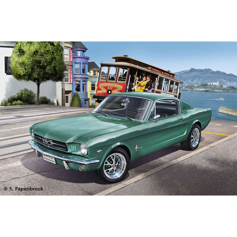 REVELL 1/24 1965 FORD MUSTANG 2+2 FASTBACK