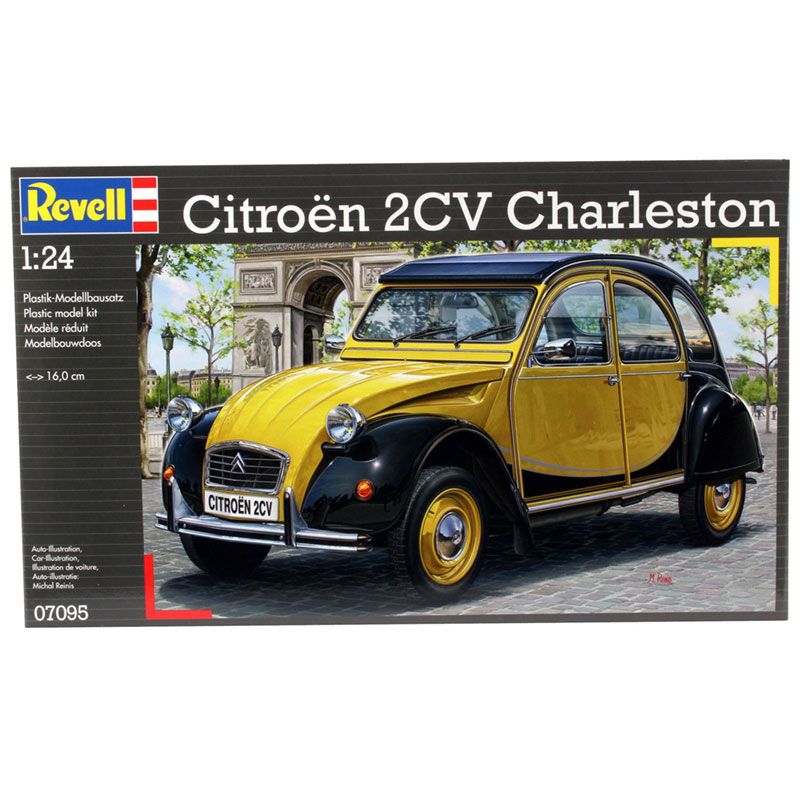 REVELL 1/24 CITROEN 2CV CHARLESTON