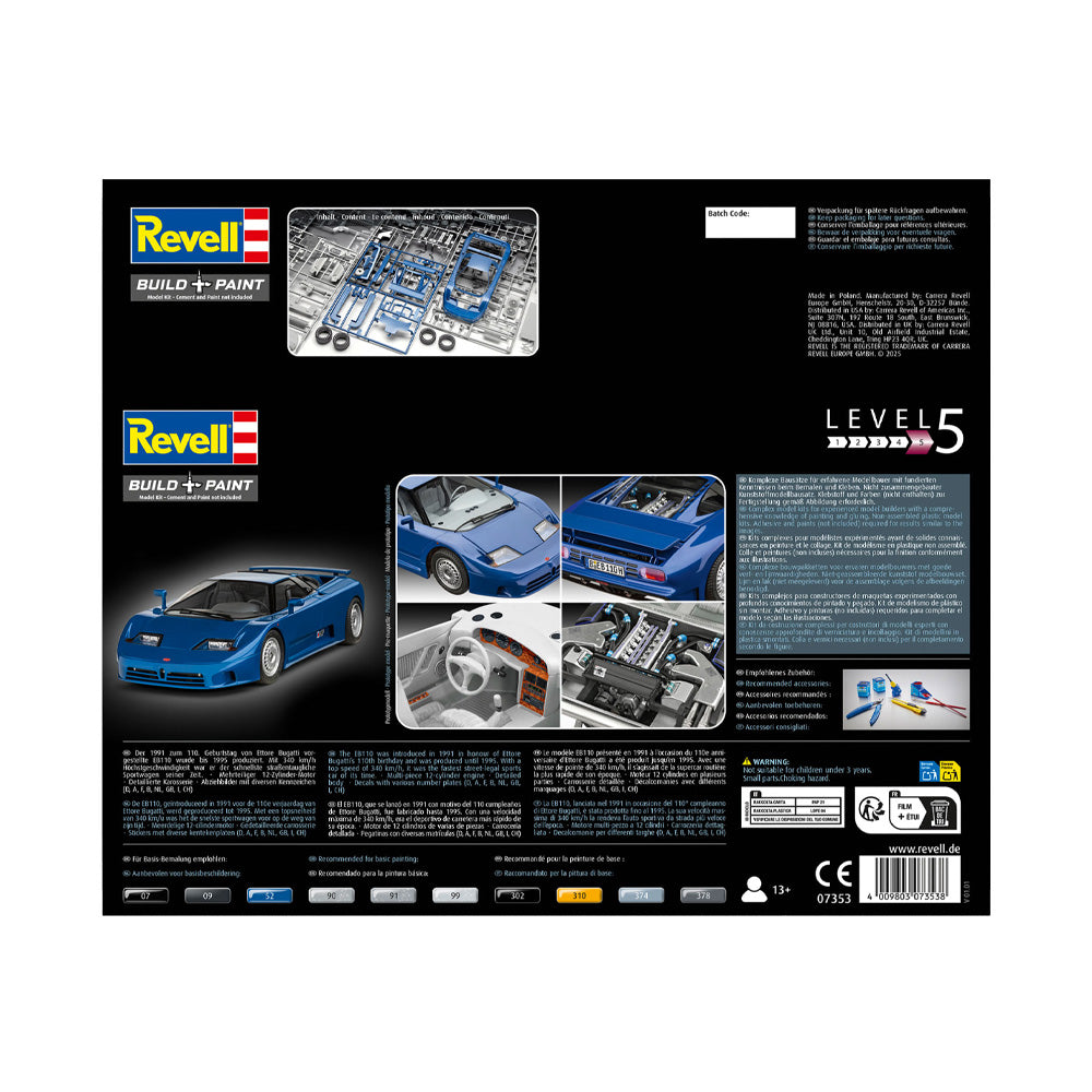 REVELL 1/24 BUGATTI EB110