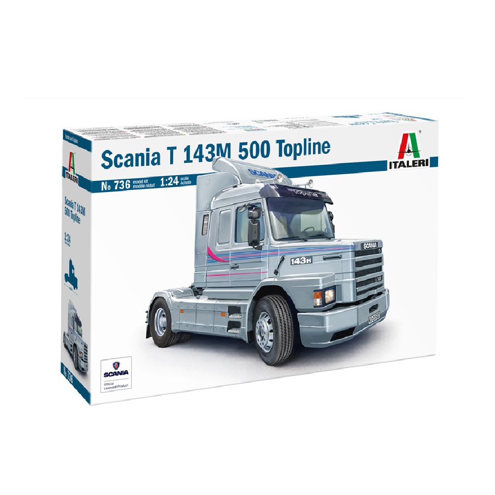 ITALERI 1/24 SCANIA T143 M500 TOP LINE