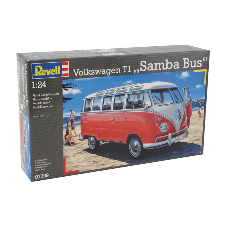 REVELL 1/24 VOLKSWAGEN T1 SAMBA BUS